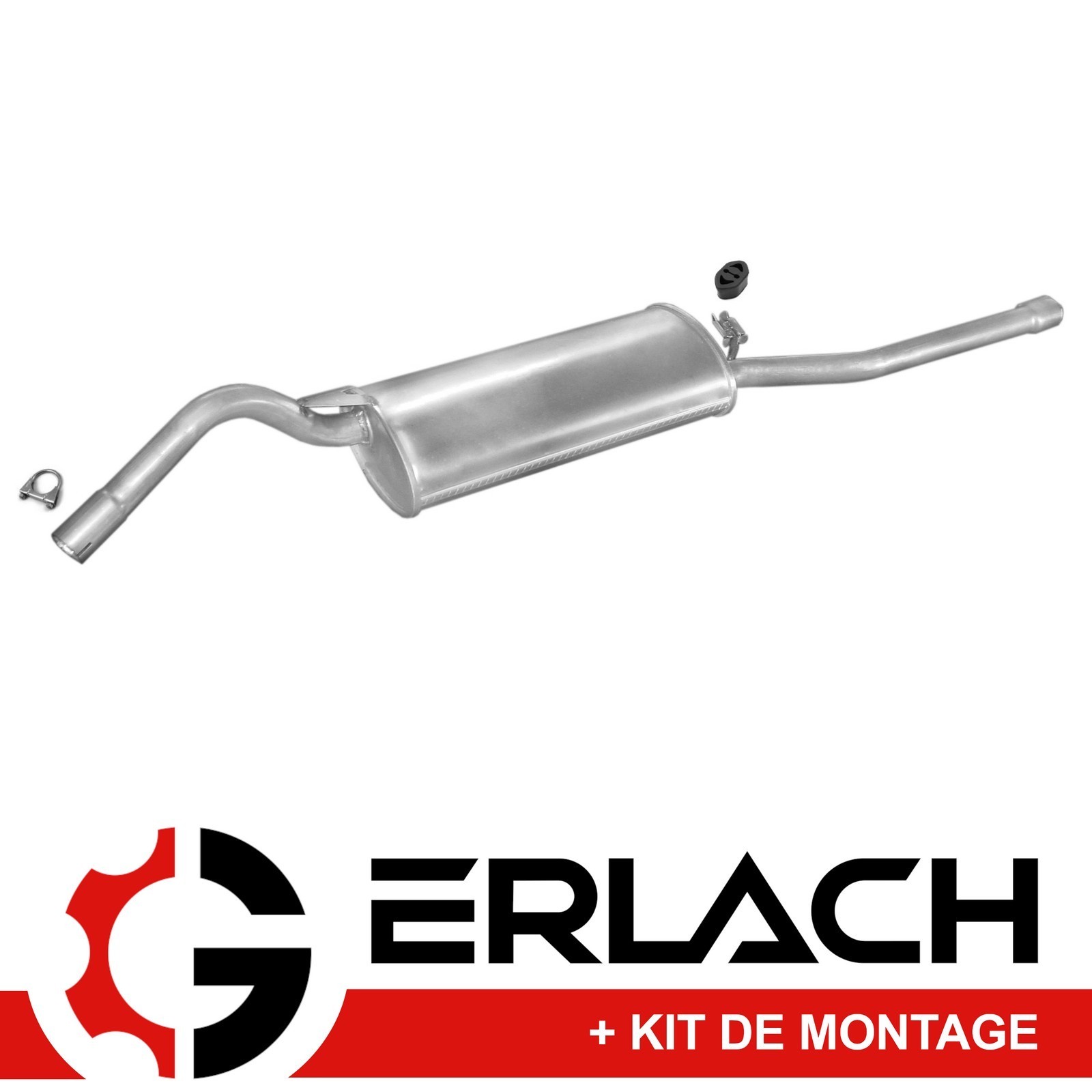 Silencieux arrière Skoda Felicia 1.3 réduit le bruit du moteur défectueux