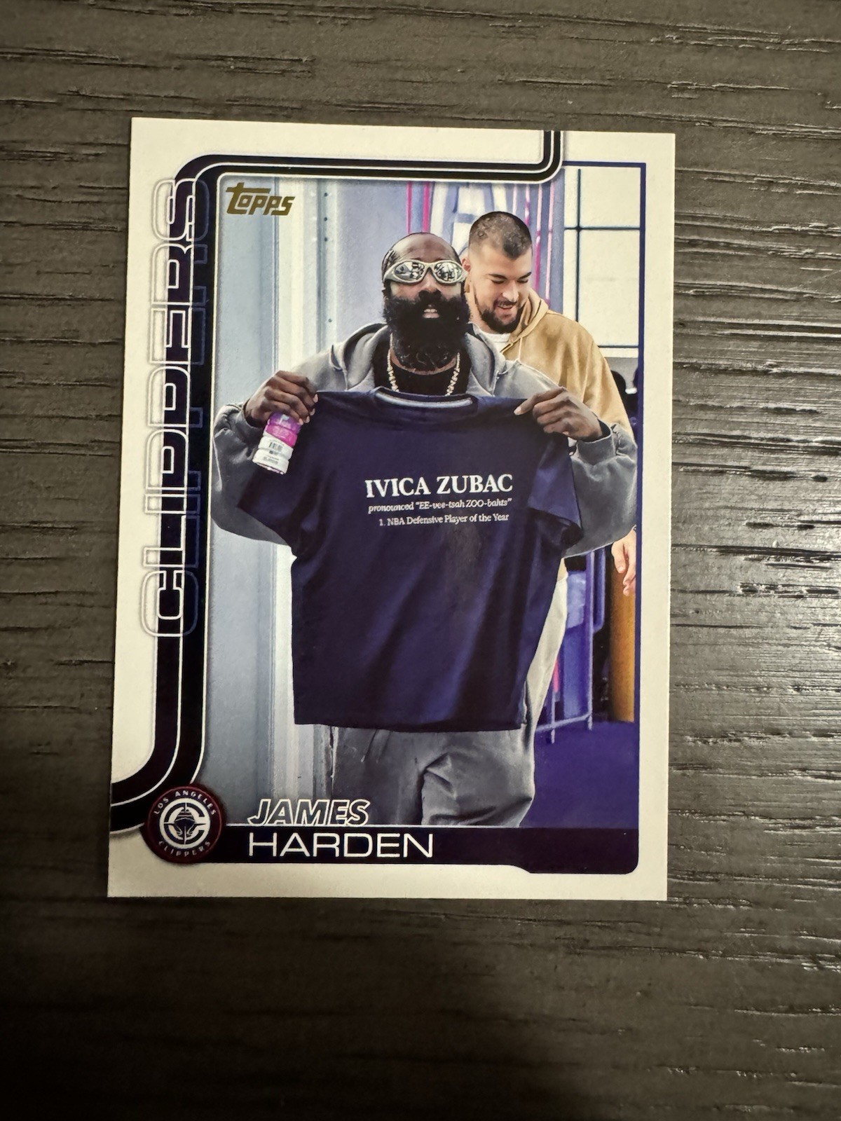 2025-26 Topps - James Harden #143 Golden Mirror Image Variations