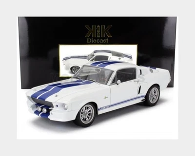 KK-SCALE KKDC120172 FORD USA - MUSTANG SHELBY GT500 ELEANOR COUPE 1967 - WEISS B - Bild 1 von 2