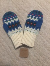 Crewcuts Knit Mittens Winter Size Small NWT