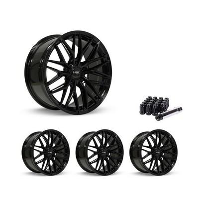 5x114.3 Set of 4 17'' Rims Black Alloy Wheel fits 2002-05 Pontiac Bonneville, OEK