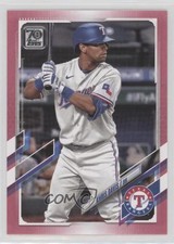 2021 Topps Mother's Day Hot Pink 8/50 Khris Davis #584 10ym