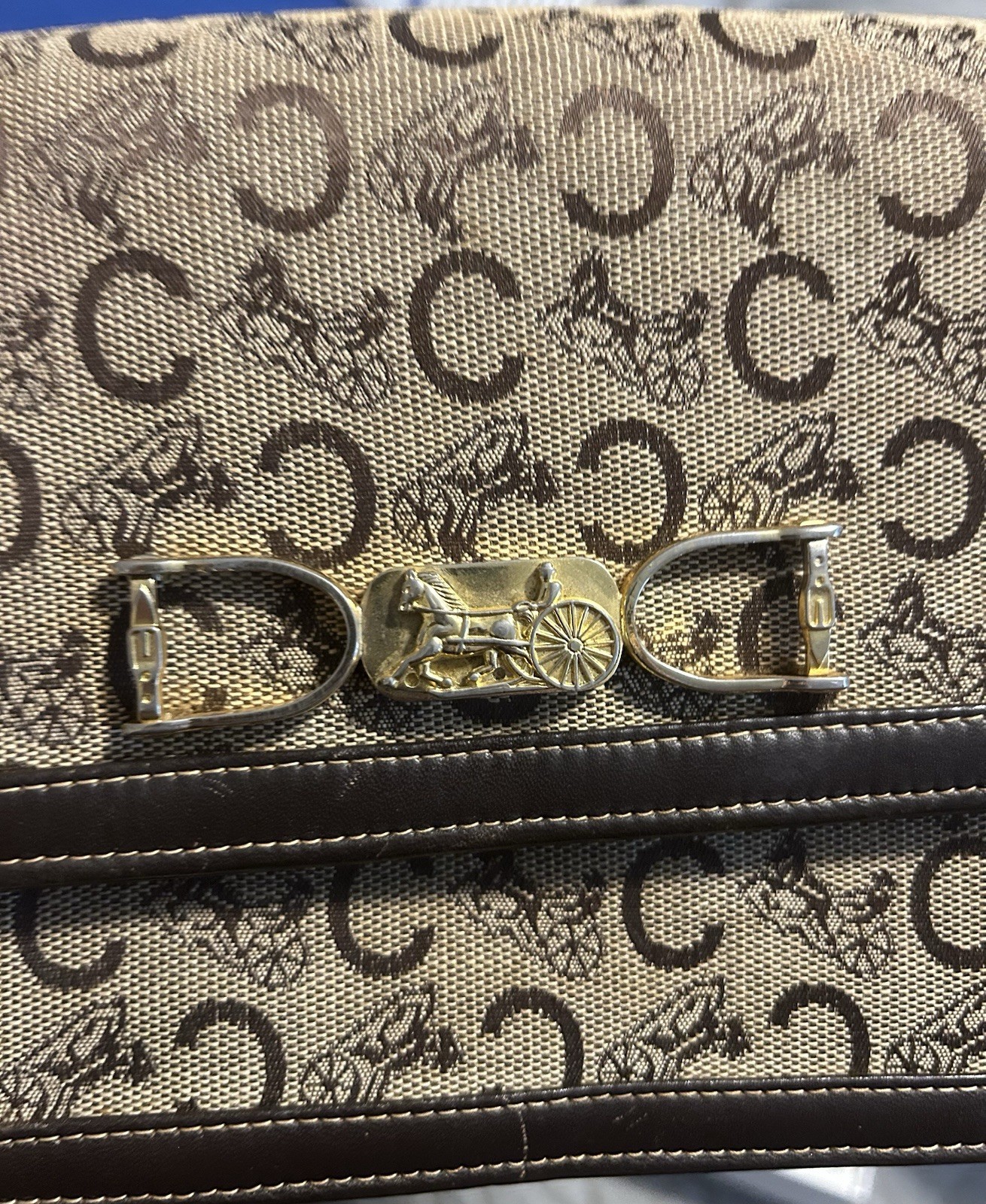 Celine Horse Bit Shoulder Bag — image 12