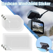 6 PC Dashcam Windshield Sticker Electrostatic Screen Sticker Film Static for Car
