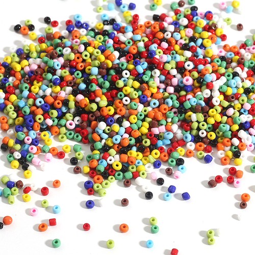 1000PCS 2mm R-ainbow DIY Multicolors Ball Beads For Crafting String Present G DT - Picture 3 of 6