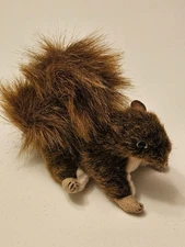 Folkmanis Mini Red Squirrel Finger Puppet Toy Plush Critter 4 inches