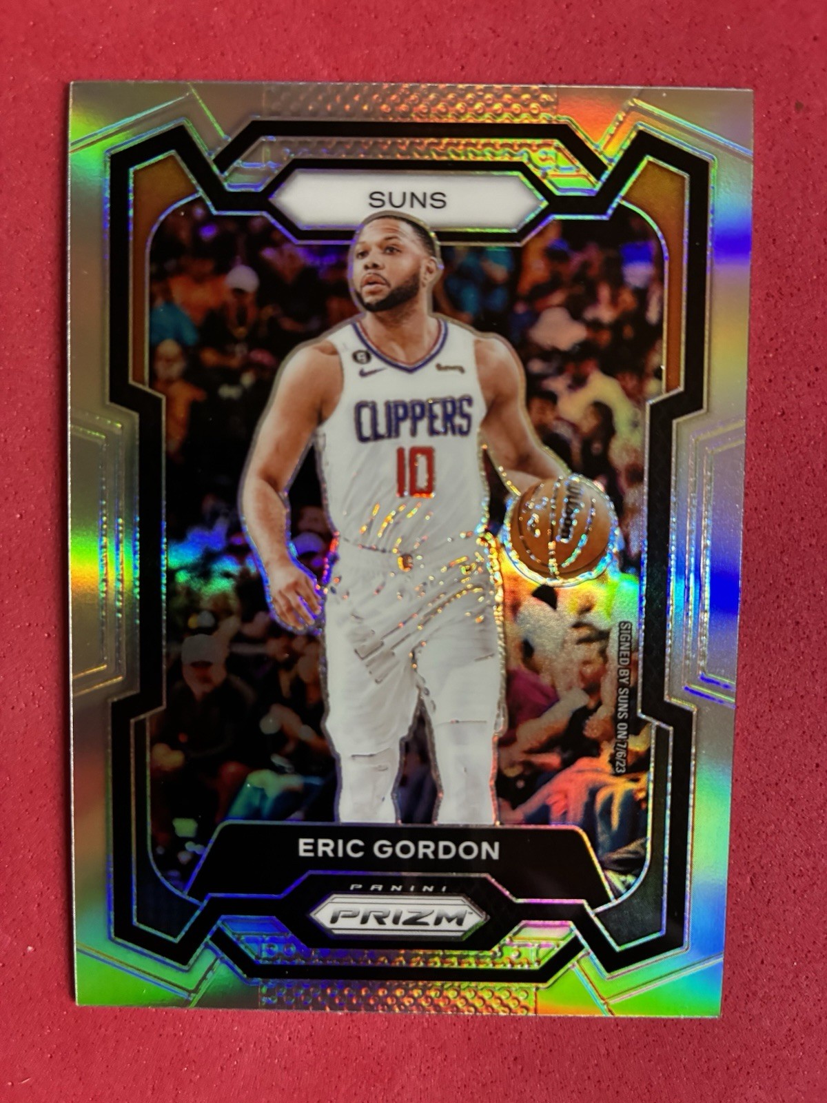 2023-24 Panini Prizm - Eric Gordon #223 Silver Prizm Free Shipping/Toploader