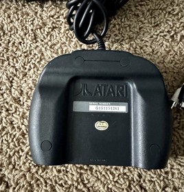 Atari Jaguar Console Controller, Cables And Cybermorph Cartridge