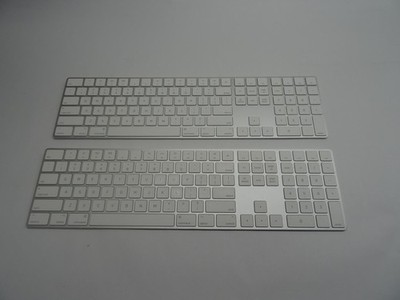 APPLE MAGIC KEYBOARD A1843 BLUETOOTH WIRELESS KEYBOARD(LOT OF 2)