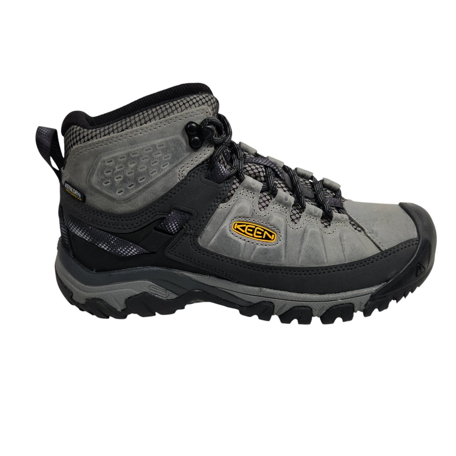 Stivali da trekking impermeabili Keen Targhee III Mid da uomo taglia 7 M grigi e neri 1025164