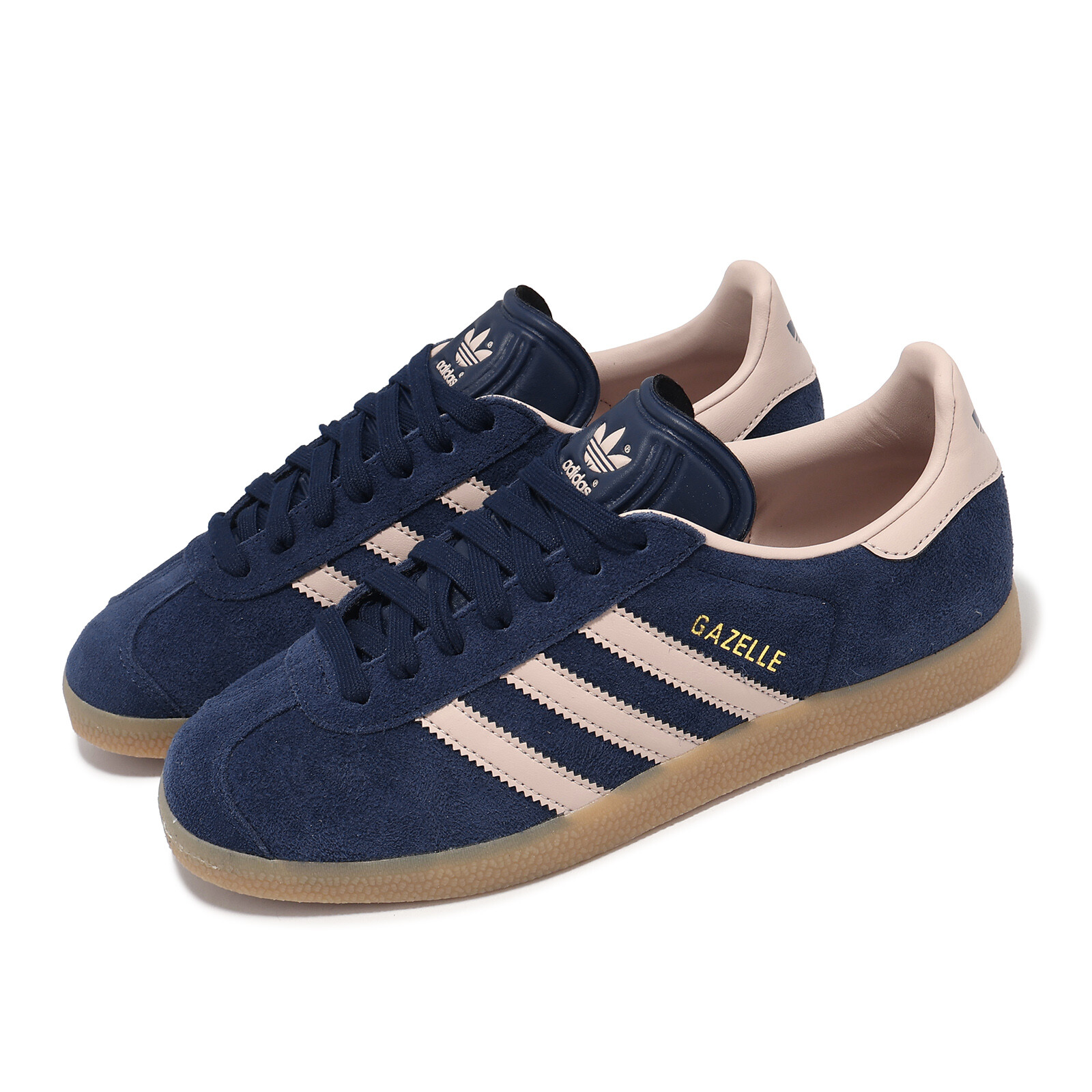 Adidas Originals Gazelle Night Indigo Taupe Gum Мужская повседневная обувь унисекс IG6201