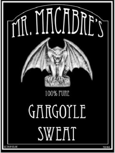 12-pk Funny Halloween Wine Bottle Label Stickers Beer Soda Drinks Spooky, Scary