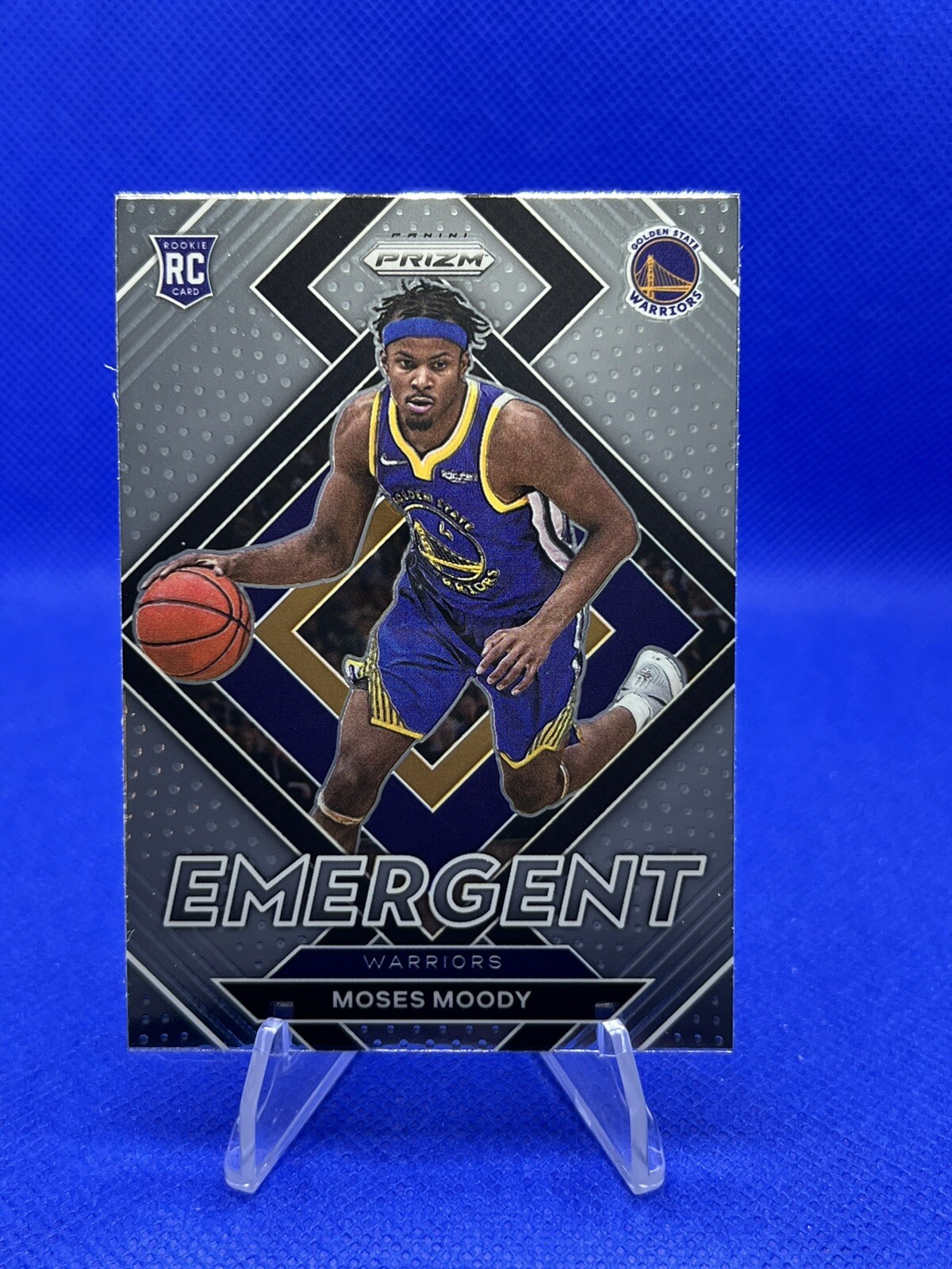 2021-22 Panini Prizm Emergent Moses Moody Rookie Golden State Warriors #16
