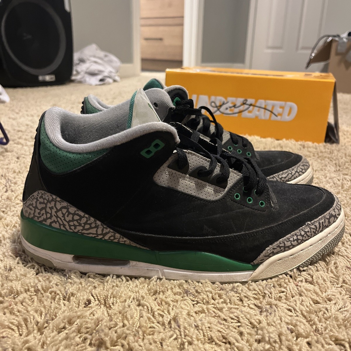 Size 13 - Jordan 3 Retro Mid Pine Green | eBay display picture 3