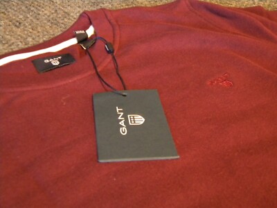 Gant Women Jumper Sweater Pullover  Sweatshirt**PURPLE FIG**MEDIUM