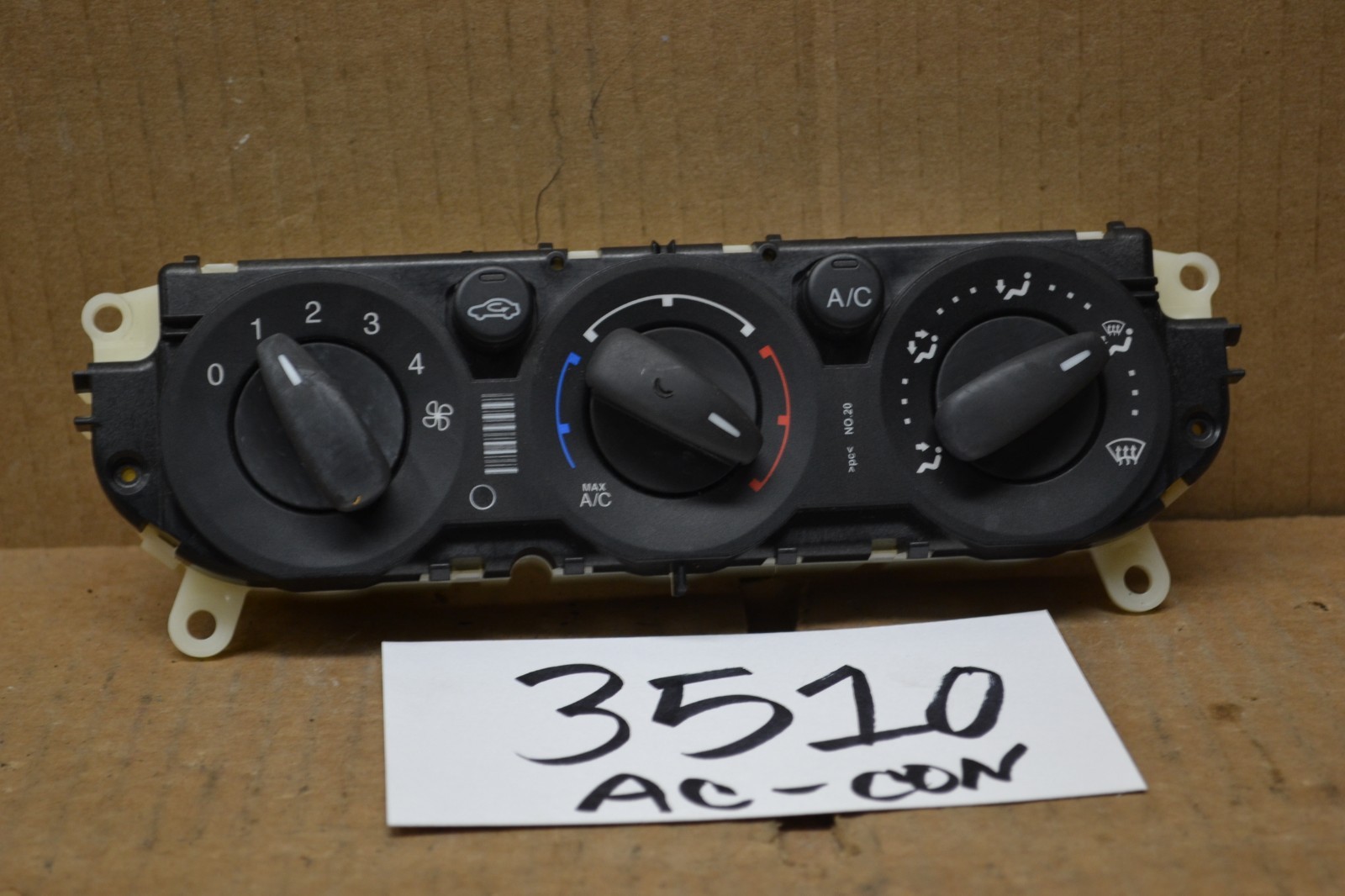 2013 2014 Ford Focus AC and Heater Control Used Stock #3510-AC 