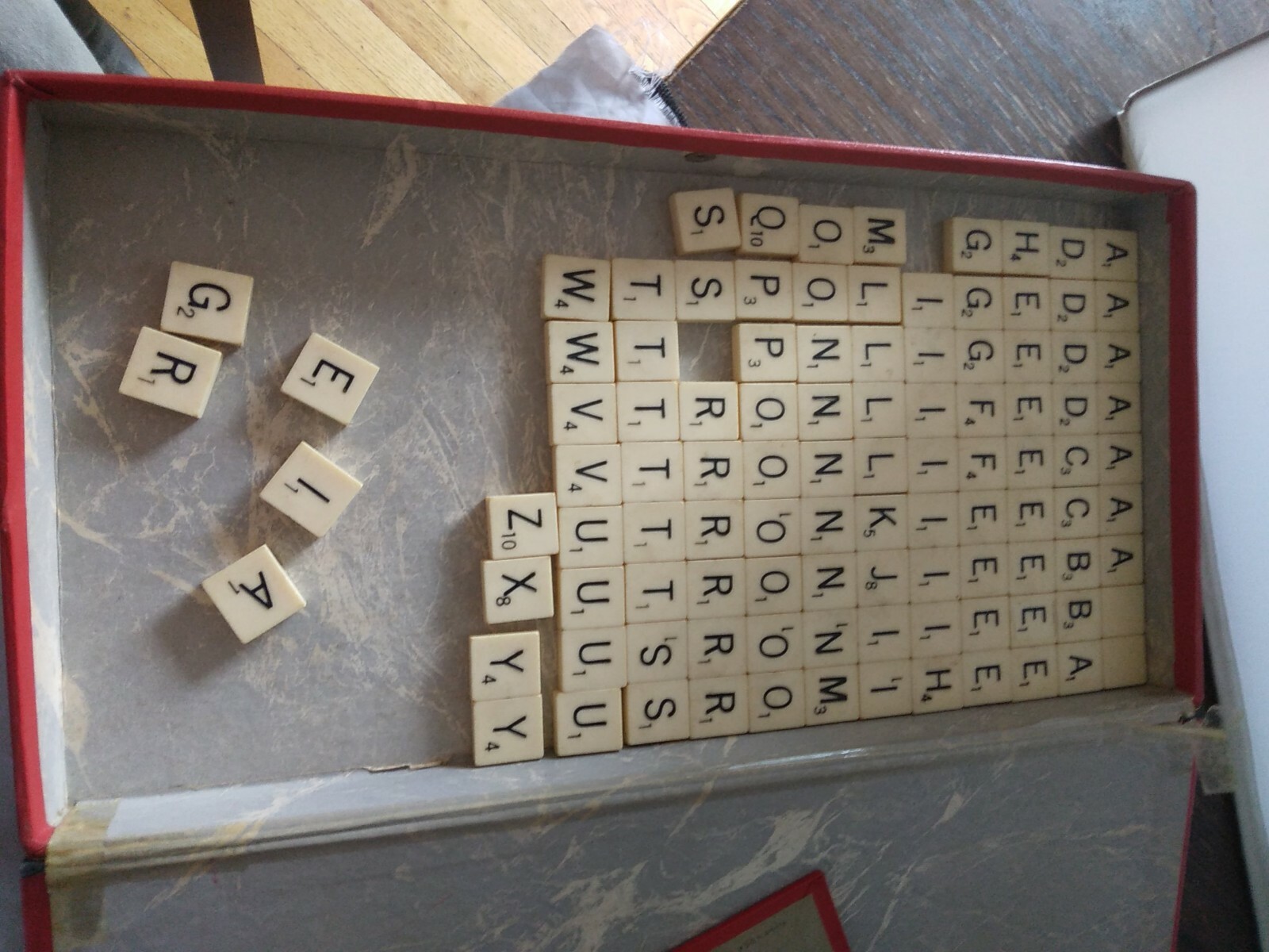 Vintage SCRABBLE Game 1948, New town Conn, First Deluxe Set | eBay