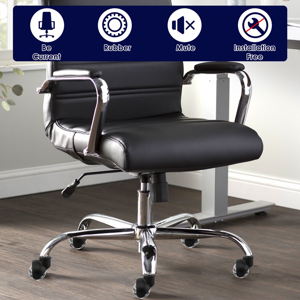 5Pcs Office Chair Wheels Replacement Chair Caster Wheels Load Capacity🌈