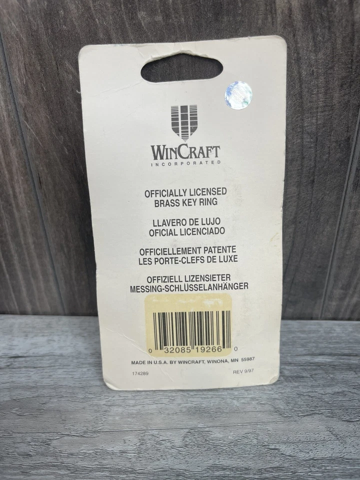 NFL Baltimore Ravens Keychain wincraft Key Chain New In Package Vintage USA Made - Image 2 of 4