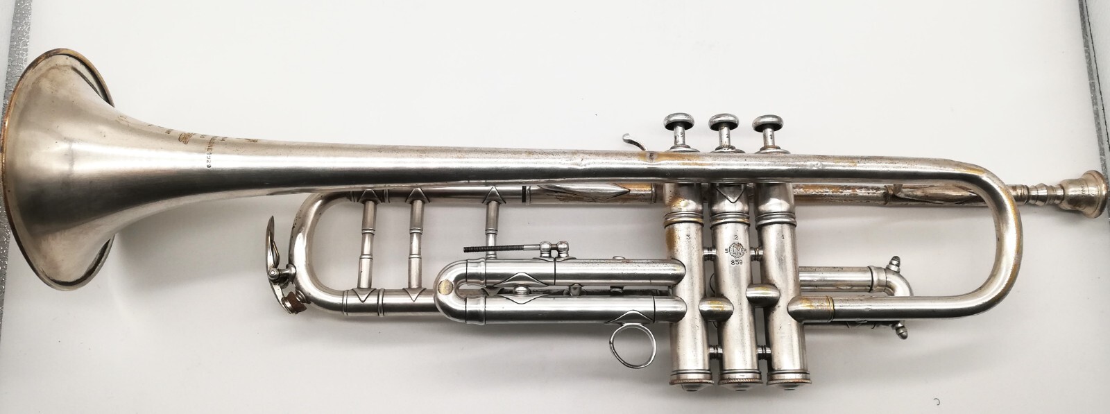 rare Trompette SELMER de 1934 + étui . old trumpet SELMER eBay