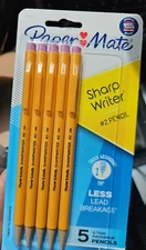 Papermate Sharpwriter #2 Pencil USA (Discontinued Older Version ) 5 Pack