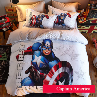 Biancheria da letto regalo per bambini Captain America coperta cosplay Quit 