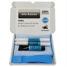 Lackstift f&uuml;r Alfa Romeo Silber GRIGIO CANNA DI FUCILE 568A GT 147 159 Stift