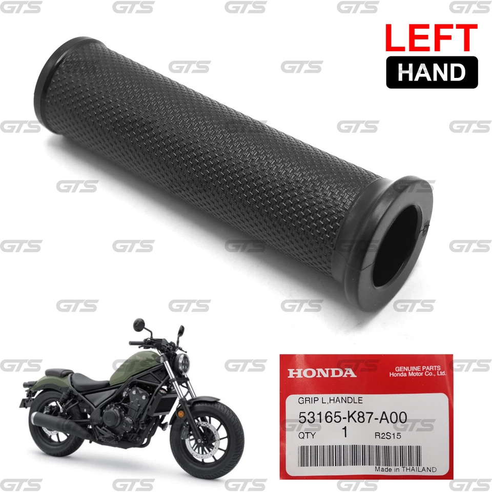 Left Handle Hand Bar Grip For Honda REBEL CMX300 CMX500 300cc 500cc 2017 - 2021 - Imagem 2 de 4