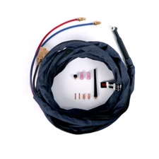 WP-20F Water-Cooled Flex Head 25ft TIG Welding Torch with 45V11 Adapter