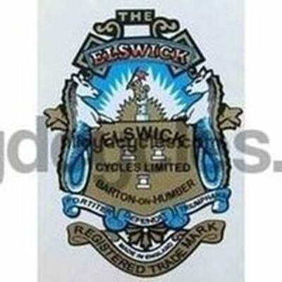 Elswick Wappen Aufkleber