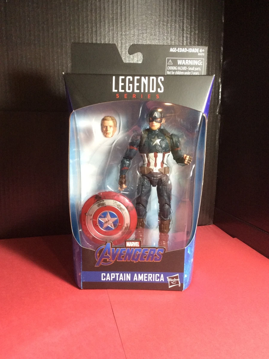 Marvel Legends Exclusive Avengers: Endgame Worthy Captain America Ex –  Action Figures and Collectible Toys