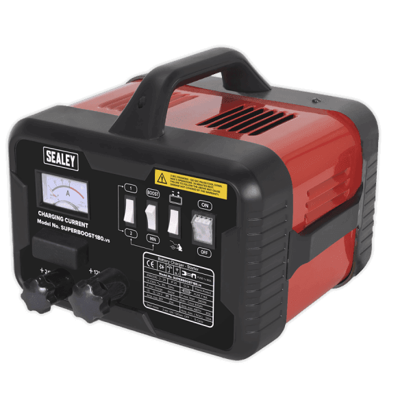 Sealey SUPERBOOST180 Starter/Charger Battery Charger 180/40Amp 12/24V 240v