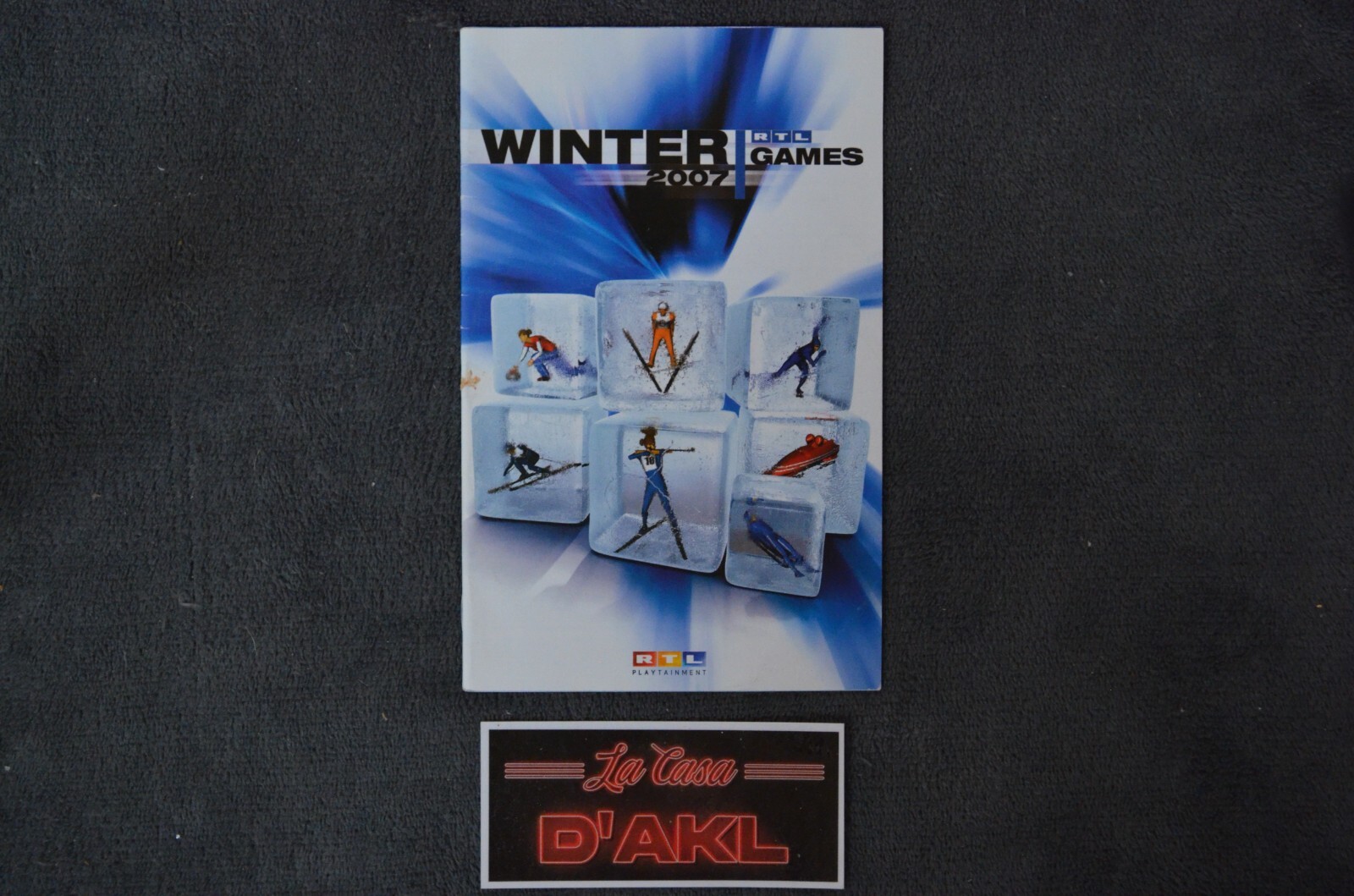 ₪PAS DE JEU₪ Notice pour PS2 Playstation 2 - RTL Winter Games 2007