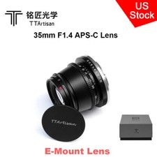 US TTArtisan 35mm F1.4 APS-C Manual Focus Lens For Sony E-Mount A5000 A6300