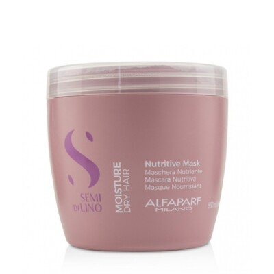 Maske Für Trockenes Haar ALFAPARF MILANO Samen Von Lino Nährstoffe mask 500ml