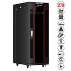 27U Server Rack Network Cabinet 32 Inch Depth Lockable Data Enclosure IT Box