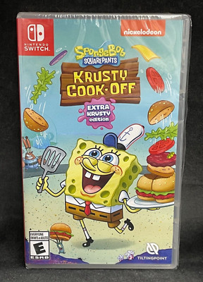 Spongebob: Krusty Cook-Off Extra Krusty Edition (Nintendo Switch) BRAND NEW