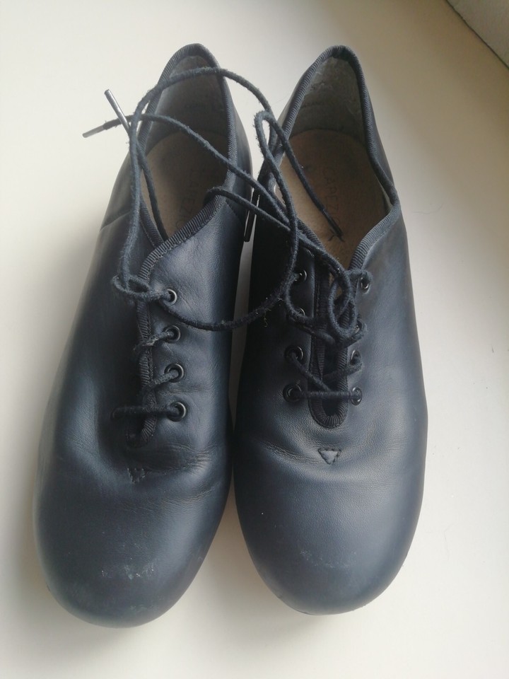 Capezio unisex Tap shoes, teletone taps toe and heel, uk 6.5 to 7 eBay