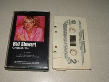 ROD STEWART GREATEST HITS CASSETTE TAPE-TESTED WORKS FINE-HOT LEGS, MAGGIE MAY