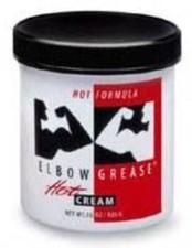 Elbow Grease Hot Cream Long-Lasting Premium Lubricant 15 ounces, New