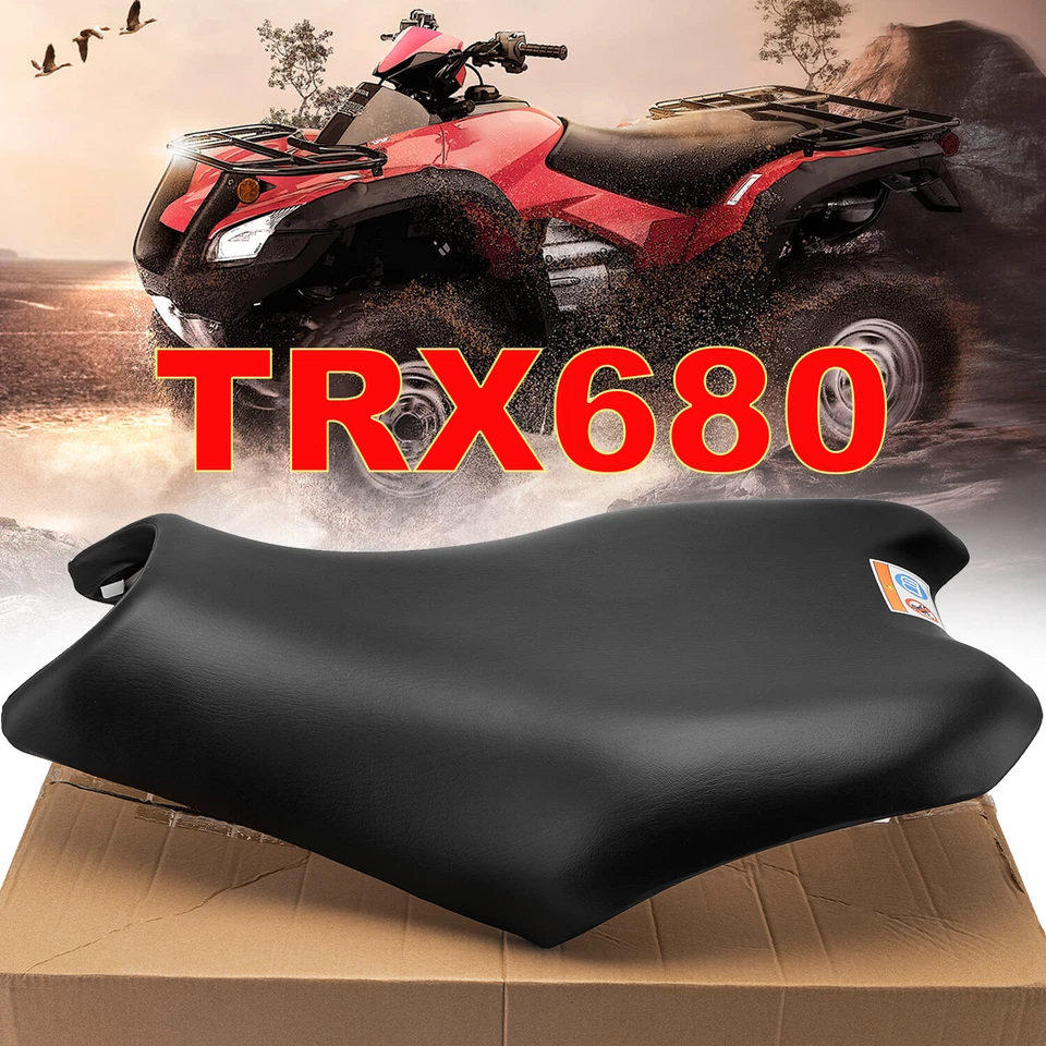 Complete Seat For Honda Rincon 650 TRX650FA TRX650FGA 4x4 2003 2004 2005 Black Foto 2 de 4