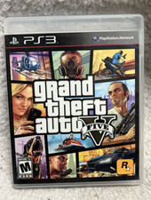 Grand Theft Auto V 5 GTA V Video Game Sony Playstation 3 PS3 VG+