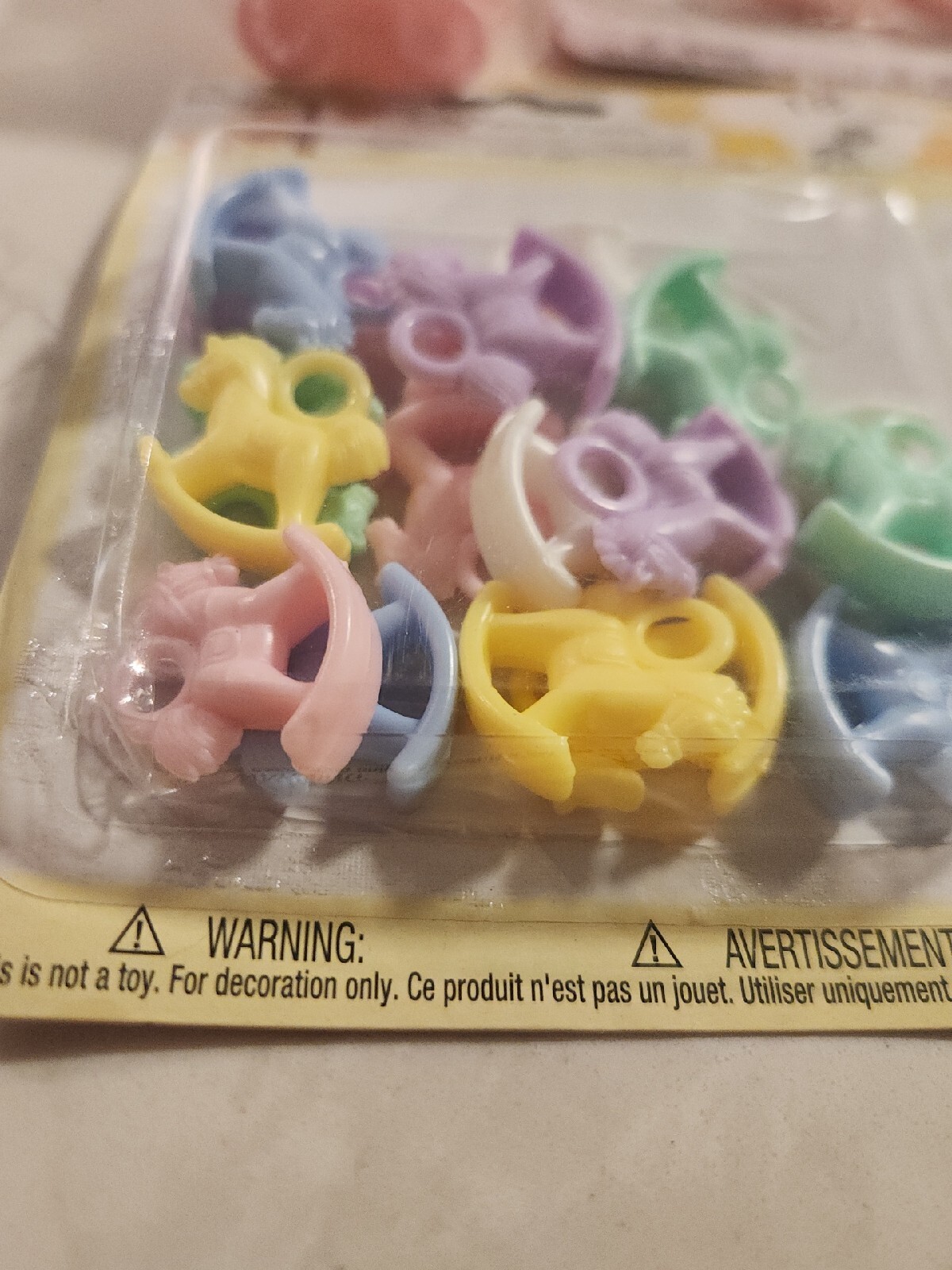 Baby Shower Favors Diaper Pins Bracelets Pacifiers Pendants Blocks