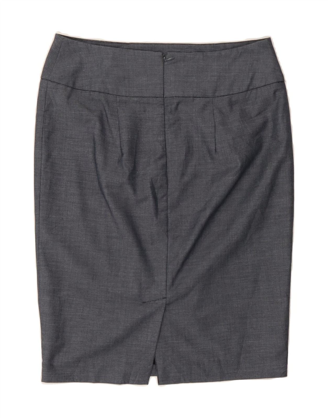 MOSSIMO Womens Pencil Skirt US 8 Medium W30 Grey Polyester R208 image 2