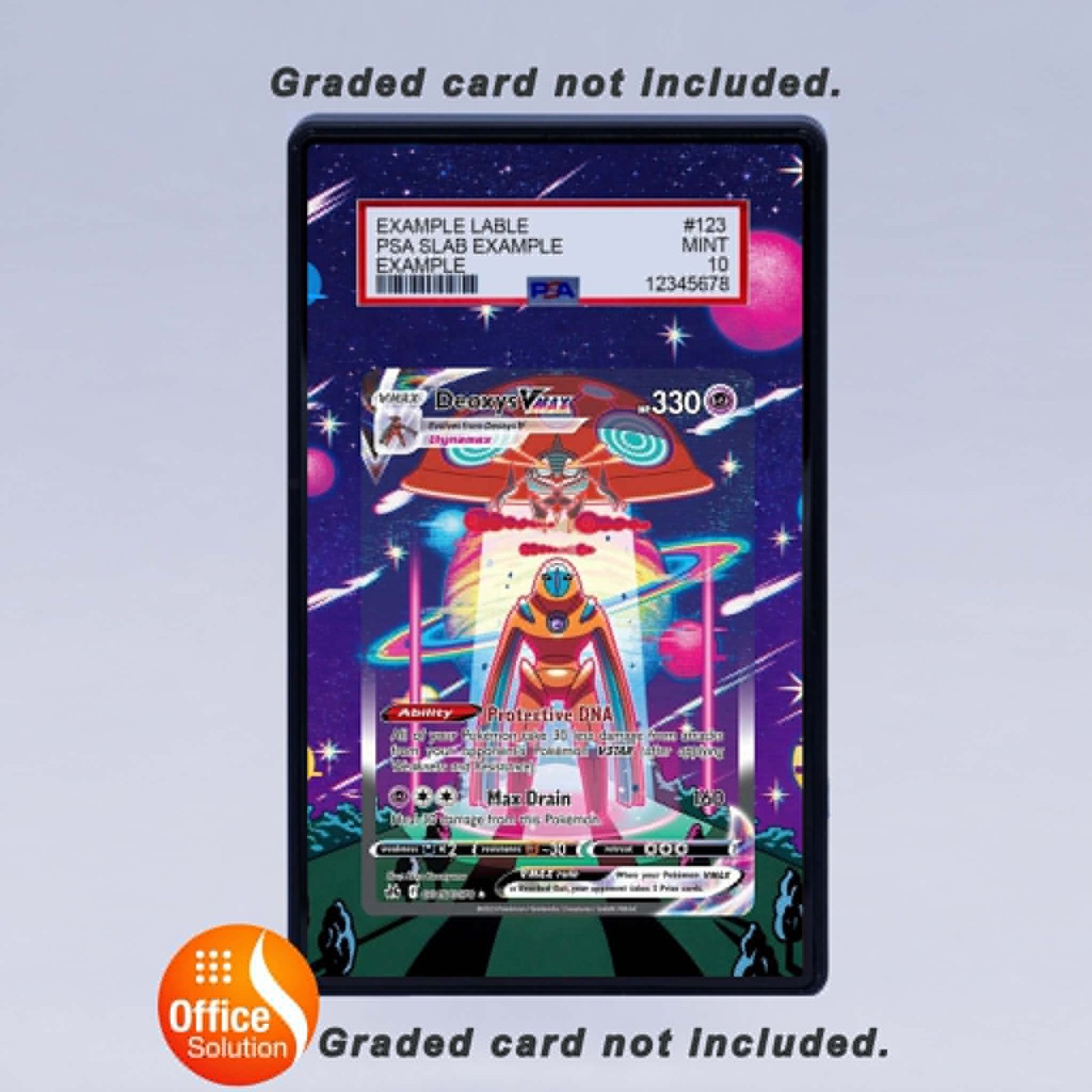 Deoxys Vmax GG45/GG70 Pokemon Extended  Artwork For PSA CGC BGS or TAG