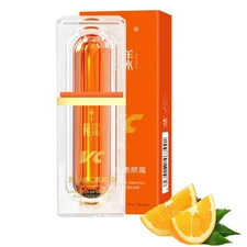 Five Vitamin C Tone-Up Cream, Brightening Face Moisturizing Makeup Cream Deep Hy