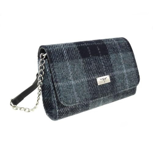 Glen Appin of Scotland 100percent Harris Tweed 'Strathy' Wallet Shoulder Bag image 2