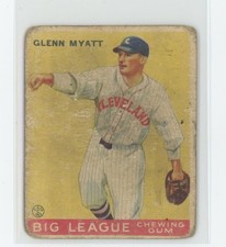 1933 Goudey Baseball Cards 10