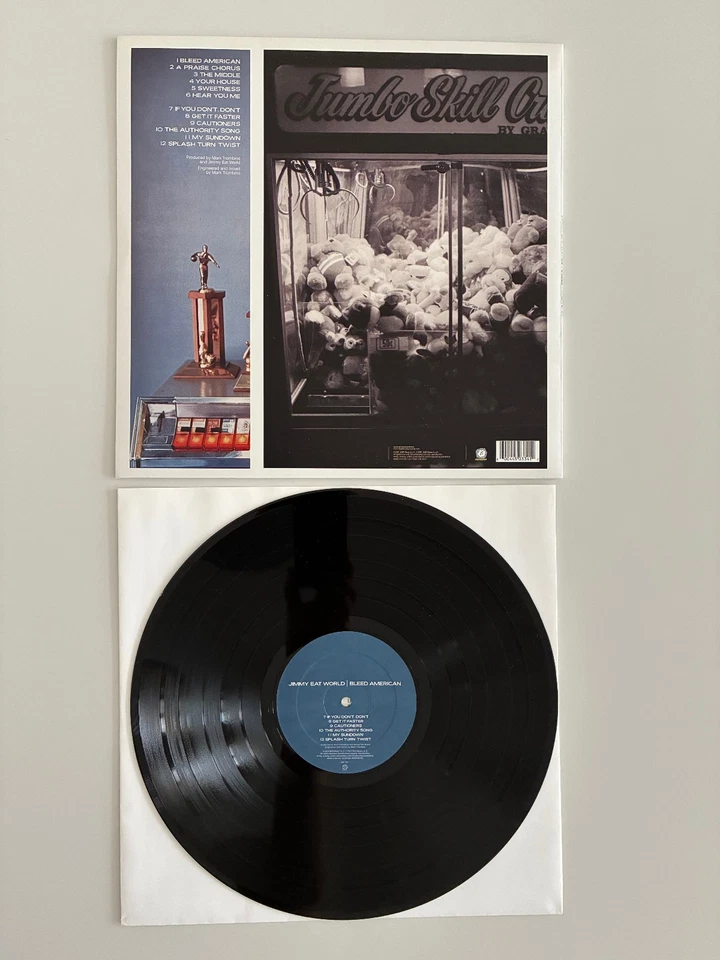 Jimmy Eat World Bleed American LP Vinyl 1st Press EMO Sunny Day Real Estate - Image 2 of 4