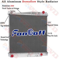 3 Row Aluminum Radiator For 2003 2005 2004 Lincoln Aviator Base 4.6l Mt Wo Toc